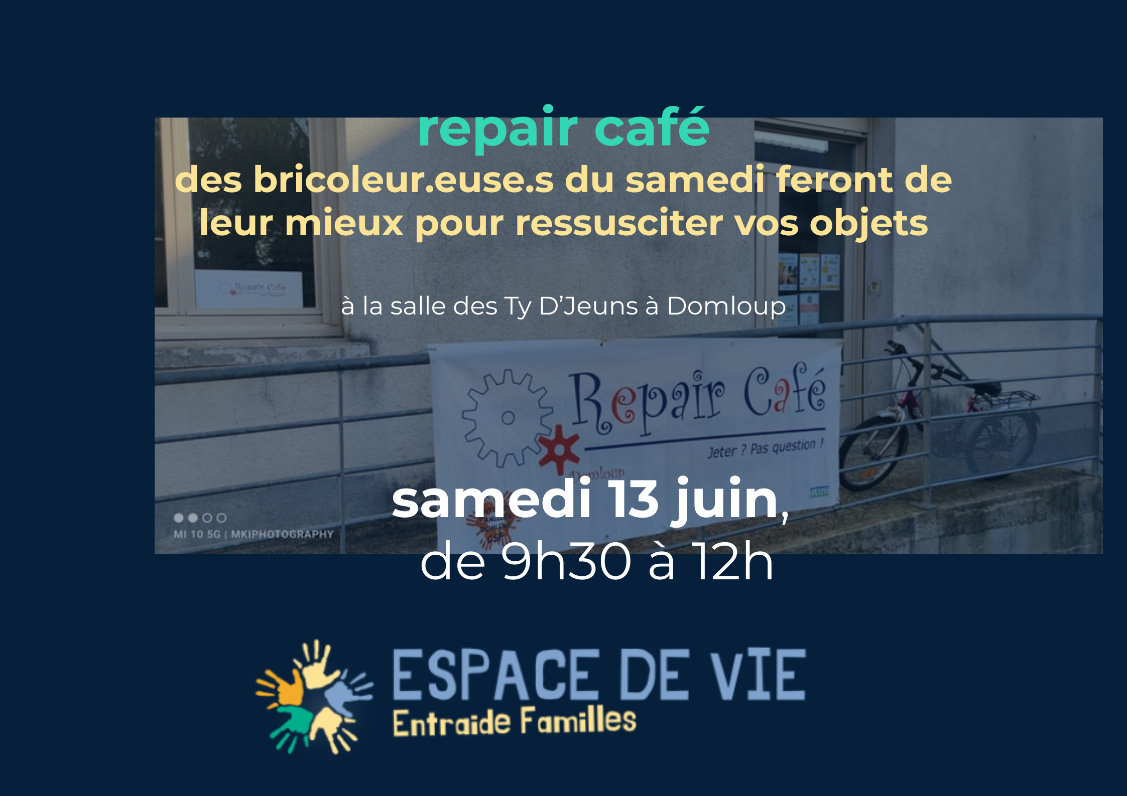 Repair café mensuel le 13/06/26
