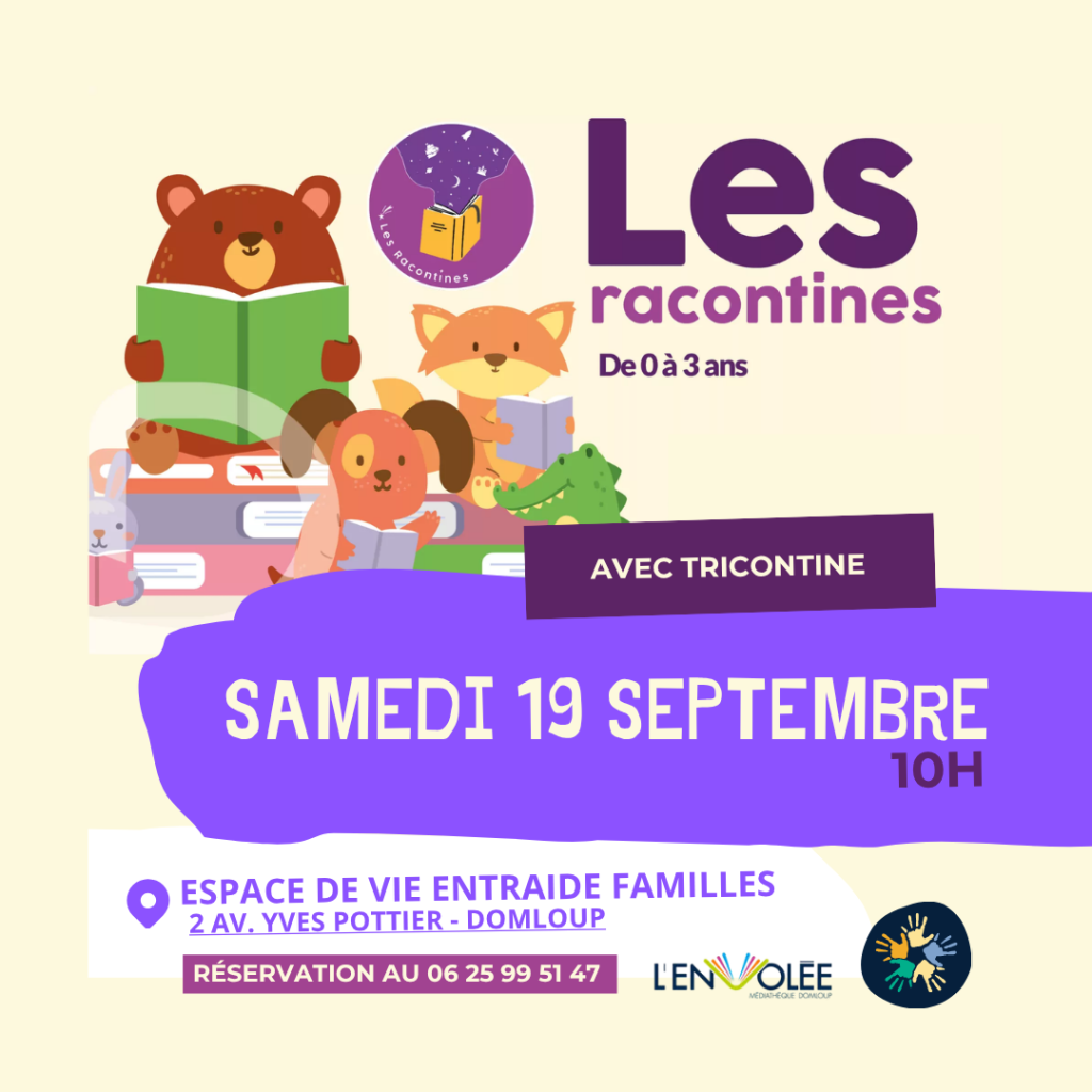 À LA RENTRÉE : Les Racontines !
